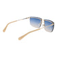 Gold Unisex Sunglasses