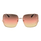 Rose Gold Women Sunglasses