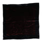 Black Red Viscose Square Men Foulard Scarf