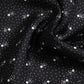 Black White Printed Square Men Foulard Scarf