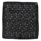 Black White Printed Square Men Foulard Scarf