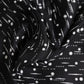 Black White Printed Square Men Foulard Scarf