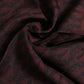 Maroon Black Printed Square Men Foulard Scarf