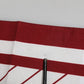 White Red DG Logo Square Men Foulard Scarf