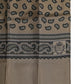 Brown Printed Neck Warmer Men Foulard Scarf