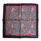 Multicolor Seashells Square Men Foulard Scarf