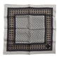 Multicolor Patterned Square Men Foulard Scarf