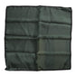 Green DG Crown Silk Square Men Foulard Scarf