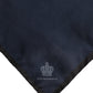 Blue DG Crown Silk Square Men Foulard Scarf