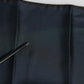 Blue DG Crown Silk Square Men Foulard Scarf