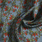 Gray Chilis Silk Square Men Foulard Scarf