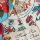 Multicolor Floral Print Square Foulard Scarf