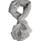 Gray DG Crown Neck Warmer Wrap Shawl Scarf