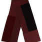 Maroon Black Neck Warmer Wrap Shawl Scarf