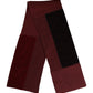 Maroon Black Neck Warmer Wrap Shawl Scarf