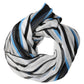 Multicolor Striped Neck Warmer Wrap Scarf