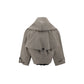 Reverse hooded Trench Coat