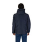 Blue Polyester Jackets & Coat