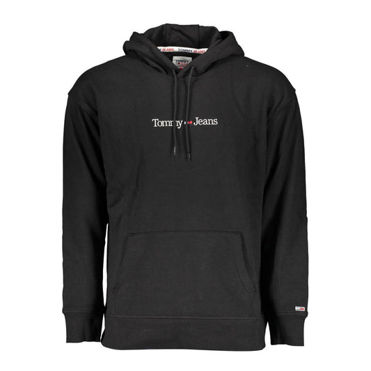 Black Cotton Sweatshirt