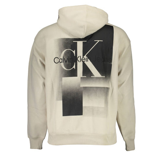 Beige Cotton Sweatshirt