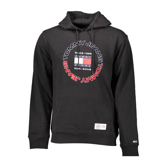 Black Cotton Sweatshirt