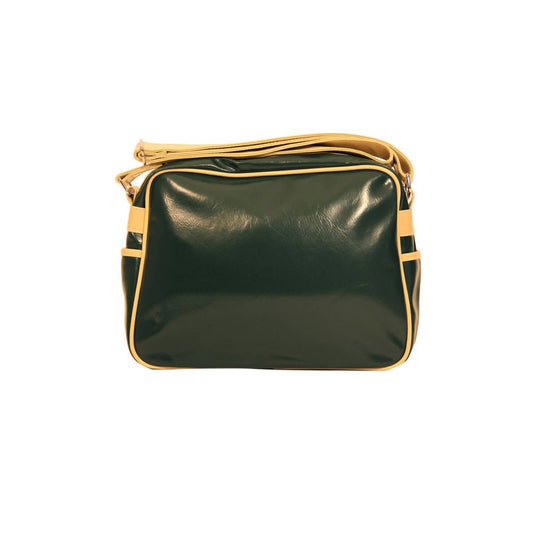 Green Synthetic Handbag