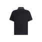 Black Cotton Polo T-Shirt