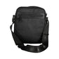 Black Fabric Men's Shoulder Bag
