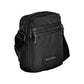 Black Fabric Men's Shoulder Bag