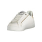 White Polyester Sneaker