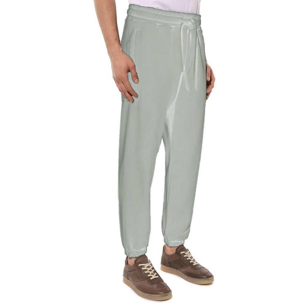 Gray Cotton Jeans & Pant