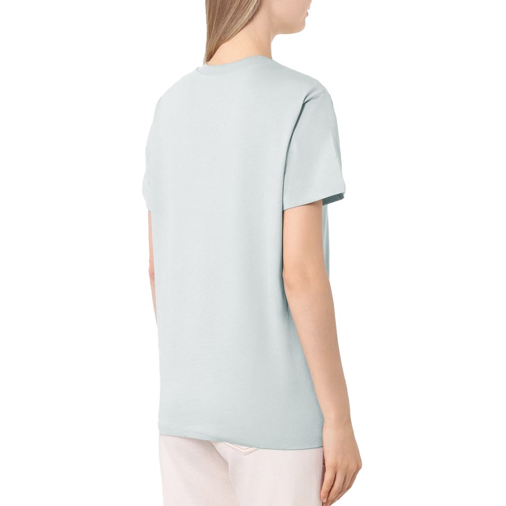 Gray Cotton Tops & T-Shirt