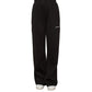 Black Polyester Jeans & Pant