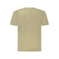 Green Cotton Men T-Shirt
