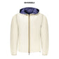 Beige Nylon Men Jacket