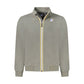 Green Cotton Men Sweater