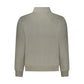 Green Cotton Men Sweater