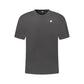 Black Cotton Men T-Shirt