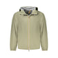 Green Polyester Men Jacket