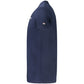 Blue Cotton Men T-Shirt