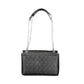Black Polyester Handbag