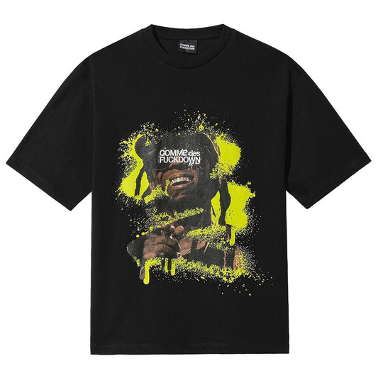 Black Cotton T-Shirt