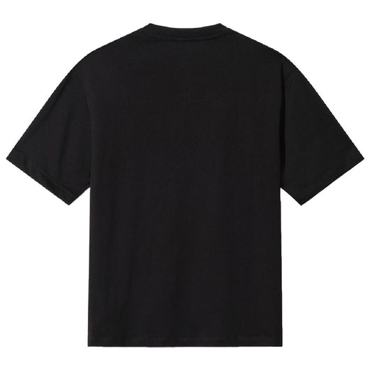 Black Cotton Women T-Shirt