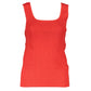 Red Modal Tops & T-Shirt