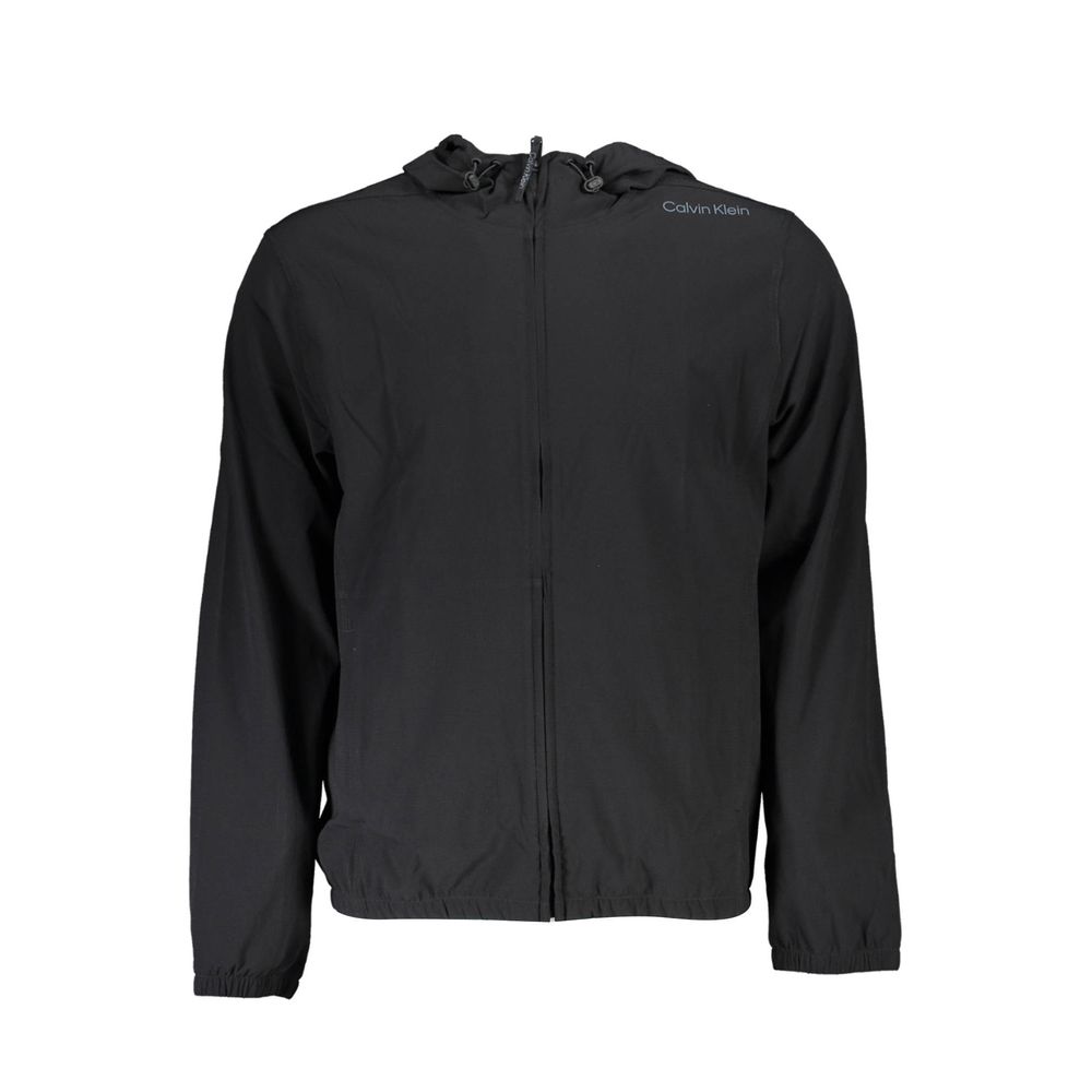 Black Polyester Sweater