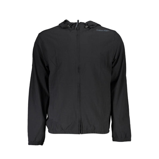Black Polyester Sweater
