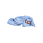 Blue Marabou Scarf