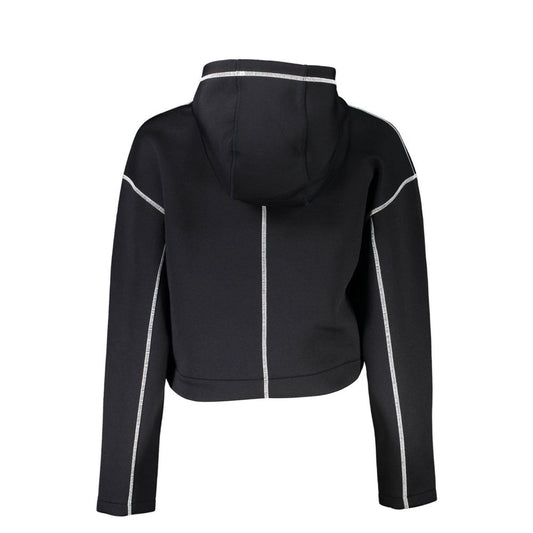 Black Polyester Sweater