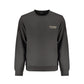 Black Cotton Men Sweatshirt