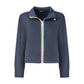 Blue Polyester Sweater